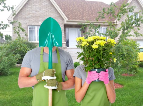 Receipt and invoice documentation for gardening payments